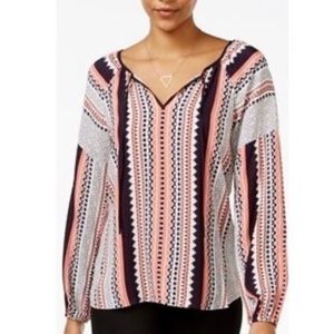 Sanctuary Lana peasant blouse, top